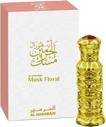 Al Haramain Musk Floral Concentrated Perfume Oil Parfumöl, 12ml