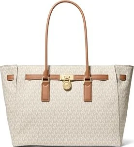 Michael Kors Hamilton Modern Large Signature Shopper vanille/acorn