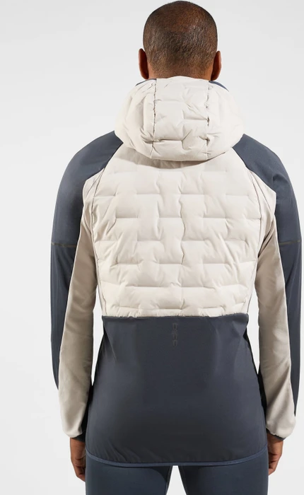 Odlo Zeroweight Insulator Laufjacke silver cloud/india ink (Herren)