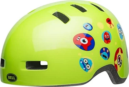 Bell Lil Ripper Kinderhelm monsters gloss green