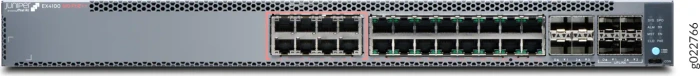 Juniper EX4100 Rackmount Gigabit Managed Switch, 24x RJ-45, 4x SFP28, 4x SFP+, 740W PoE++