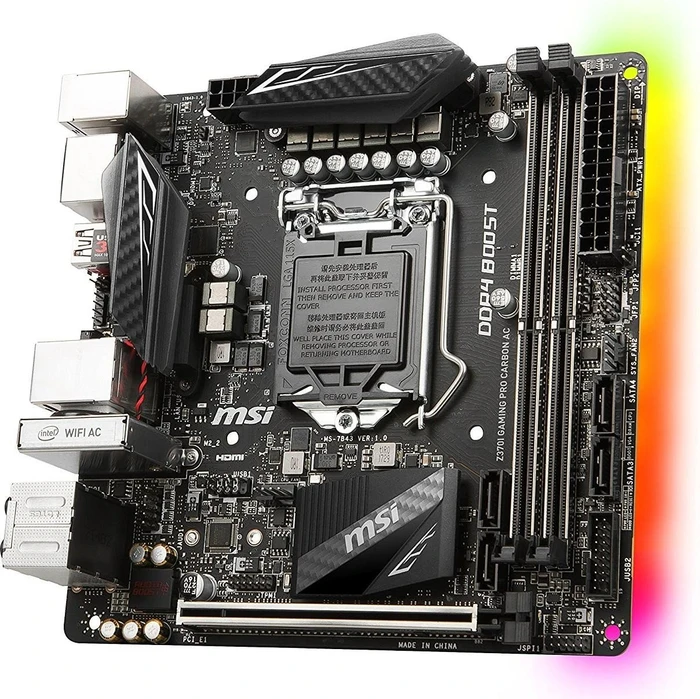 MSI Z370I Gaming Pro Carbon AC (Intel 1151 v2)