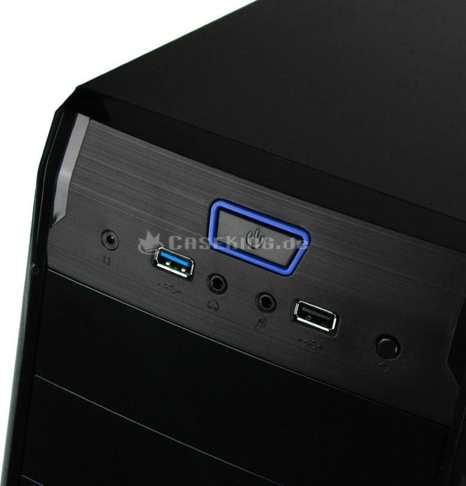 AeroCool V3X Advance Evil Blue Edition, schallgedämmt