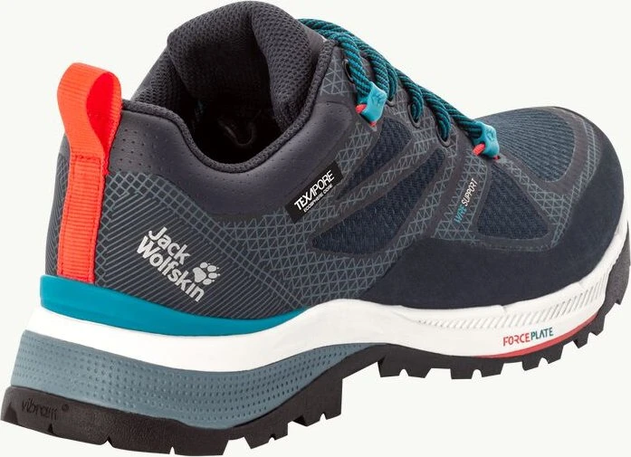 Jack Wolfskin Force Striker Texapore Low dark blue/blue (Damen)