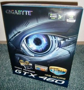 GIGABYTE GeForce GTX 460 OC, 1GB GDDR5, 2x DVI, Mini HDMI