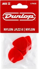 Dunlop Jazz II Nylon Pick, 6-Pack