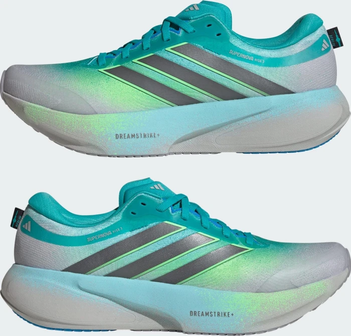 adidas Supernova Rise 3 grey two/iron metallic/lime burst (Herren)