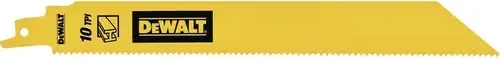 DeWalt DT90386 BiMTall Recip Blade Metal Säbelsägeblatt 10TPI, 228mm, 5 Stück