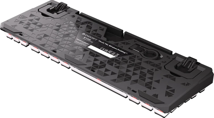 Endorfy Thock TKL Wireless Pudding, PBT, LEDs RGB, hot-swap, Kailh Box RED, USB/Bluetooth, DE