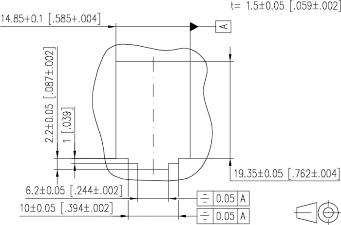 Metz Modulgehäuse, Aufputz Patchfeld, reinweiß, 4-Port, 1HE, weiß