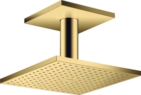 Hansgrohe Axor ShowerSolutions Kopfbrause 250/250 2jet mit Deckenanschluss polished goldoptik