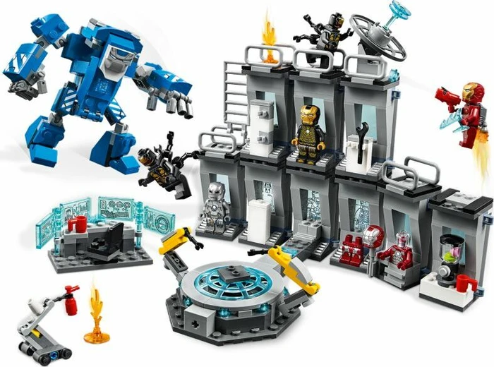 LEGO Marvel Super Heroes Spielset - Iron Mans Werkstatt