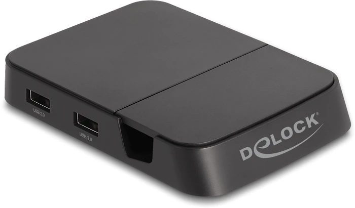 DeLOCK Smartphone Dockingstation 4K mit integrierter Halterung, USB-C 3.0 [Stecker]