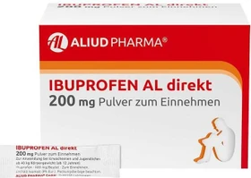 Aliud Ibuprofen AL direkt 200mg Pulver Portionsbeutel, 20 Stück