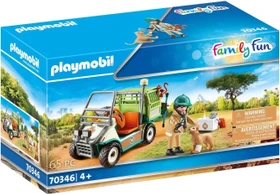 playmobil Family Fun Zoo-Tierarzt mit Fahrzeug