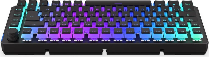 Endorfy Thock 75% Wireless Pudding, PBT, LEDs RGB, hot-swap, Kailh Box BLACK, USB/Bluetooth, DE