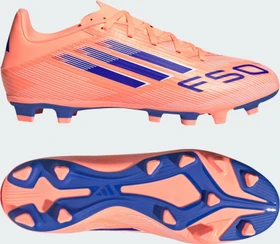 adidas F50 Club FG/MG beam orange/lucid blue/cloud white