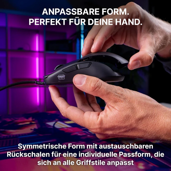 Cherry XTRFY M42V2 Ultra-Light Gaming Mouse schwarz, USB