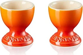 Le Creuset Eierbecher ofenrot, 2 Stück