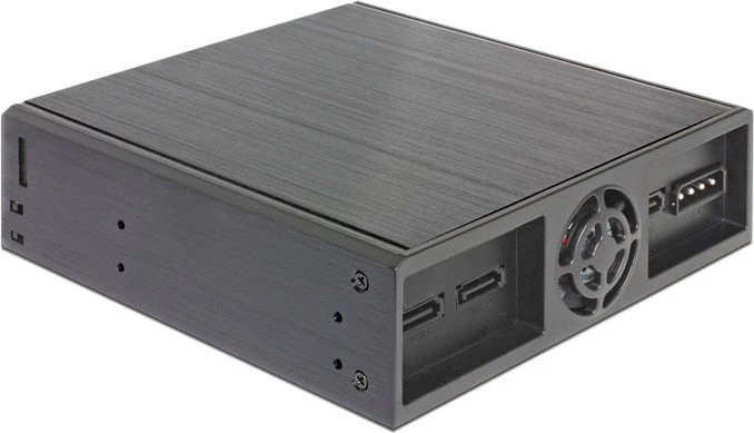 DeLOCK 5.25" Wechselrahmen auf 2x 2.5" SATA, 1x 5.25" Slimline