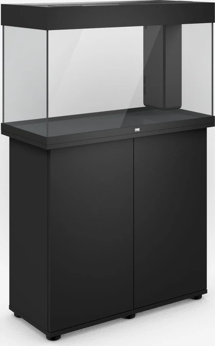 Juwel Rio 125 LED Aquarium-Set mit Unterschrank, schwarz/schwarz, 125l