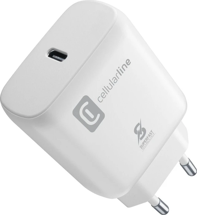 Cellularline Super Fast Charger 25W weiß
