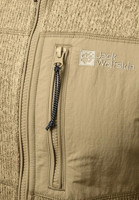Jack Wolfskin Kaminfeuer Hooded Jacke anis (Herren)