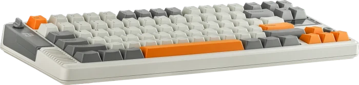Epomaker RT85 Wireless, Gray White, LEDs RGB, hot-swap, Epomaker Creamy Jade, USB/Bluetooth, US