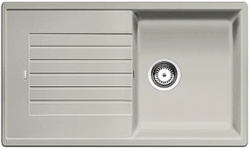 Blanco Zia 5 S Becken reversibel perlgrau