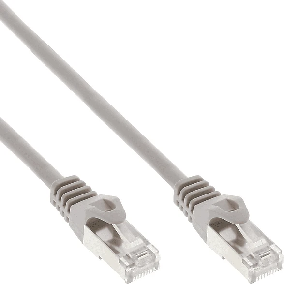 InLine Patchkabel, Cat5e, F/UTP, RJ-45/RJ-45, 1m, grau, 70er-Pack (B-72511L)