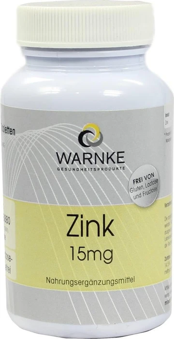 Warnke Zink 15mg Tabletten, 250 Stück