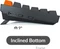 Keychron K2 V2, LEDs RGB, hot-swap, Gateron BLUE, USB/Bluetooth, US Vorschaubild