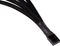 Alphacool 4-Pin auf 4x 4-Pin Verteiler, sleeved, 30cm, schwarz Vorschaubild