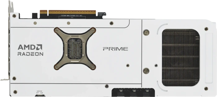 ASUS Prime Radeon RX 9070 XT White OC Edition, PRIME-RX9070XT-O16G-WHITE, 16GB GDDR6, HDMI, 3x DP