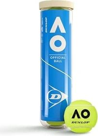 Dunlop Australian Open Tennisbälle, 4 Stück