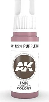AK-Interactive 3rd Gen Acrylic Colors Ink Modelling Colors purple, 17ml