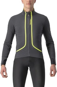 Castelli Flight Air Fahrradjacke dark grey/electric lime (Herren)