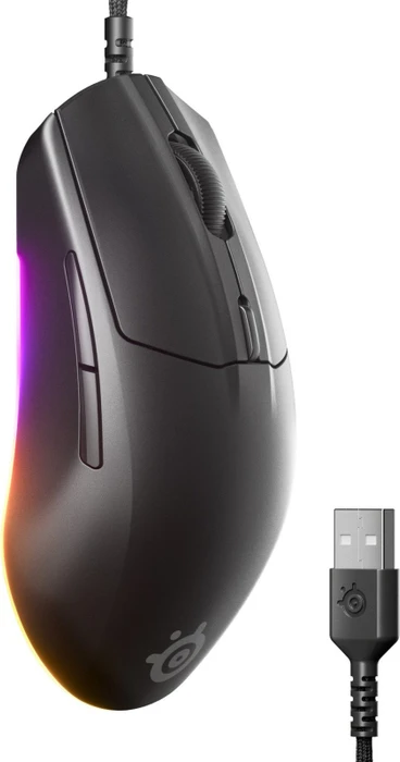 SteelSeries Rival 3 Gen 2, schwarz, USB