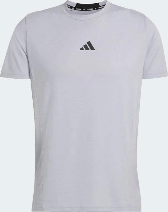 adidas Designed For Training Workout Funktionsshirt kurzarm halo silver (Herren)