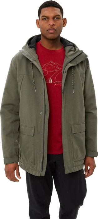Vaude Manukau III Funktionsmantel khaki (Herren)