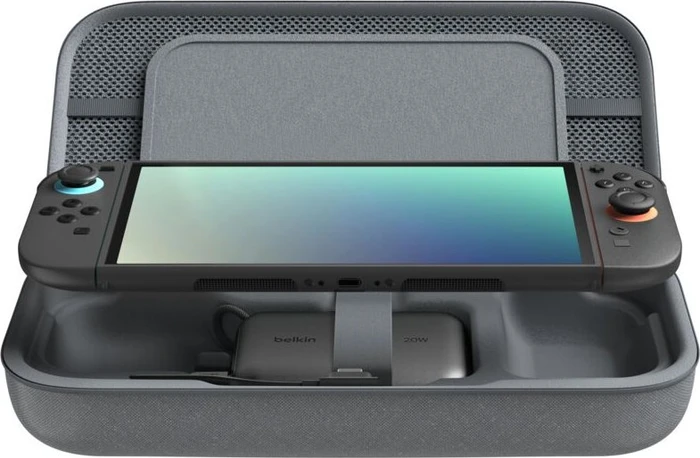 Belkin Charging Case Tasche charcoal (Switch 2)