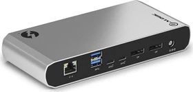 Alogic Turbo Docking Station Dual Display, Space Grey, Thunderbolt 3 [Buchse] (TB3DTRG2-SGR)