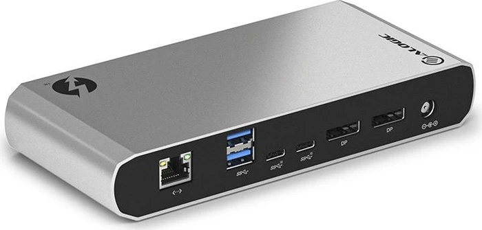 Alogic Turbo Docking Station Dual Display, Space Grey, Thunderbolt 3 [Buchse]
