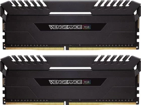 Corsair Vengeance RGB schwarz UDIMM 32GB Kit, DDR4-3000, CL16-18-18-36