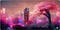 Sharkoon Skiller SGP40 D4, Mouse Mat, 1000x500mm, Cyberpunk City Vorschaubild