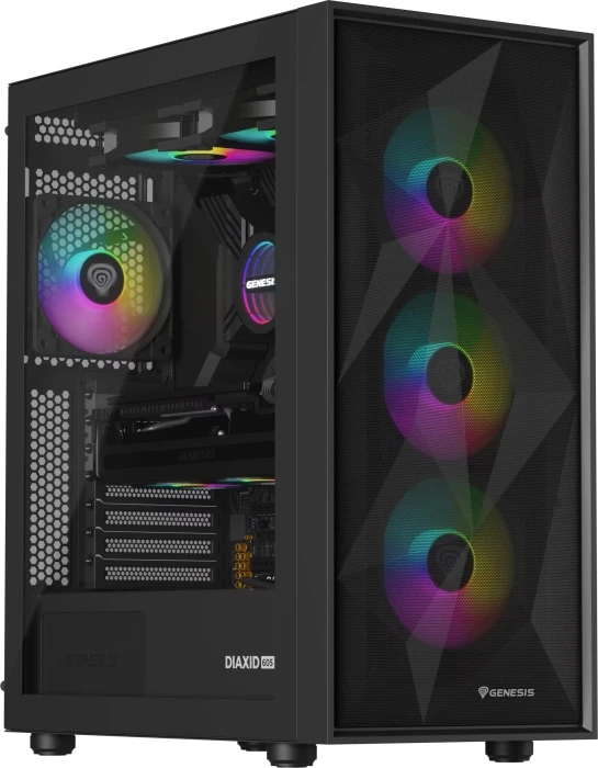 Genesis Hydria 240 ARGB, schwarz