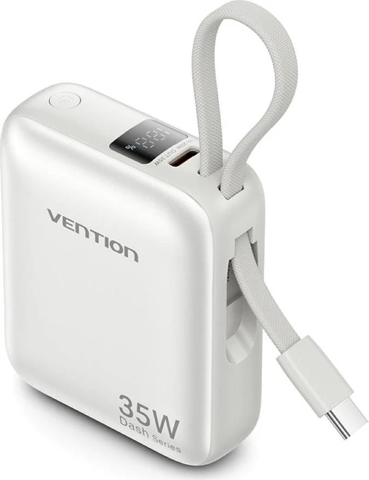 Vention Power Bank 10000mAh 35W beige