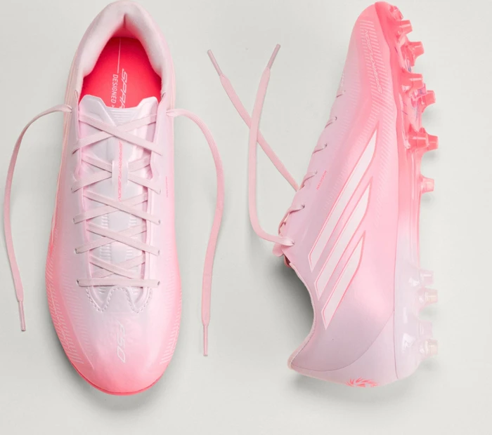 adidas F50 Sparkfusion League FG/AG solar turbo/cloud white/distilled pink