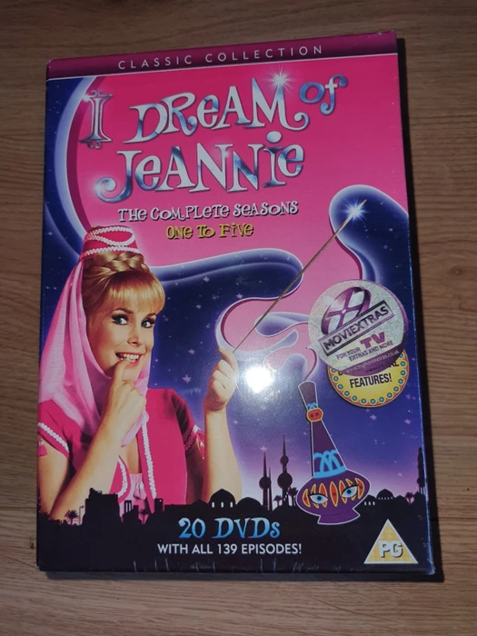 I Dream Of Jeannie Season 1-5 (DVD) (UK)