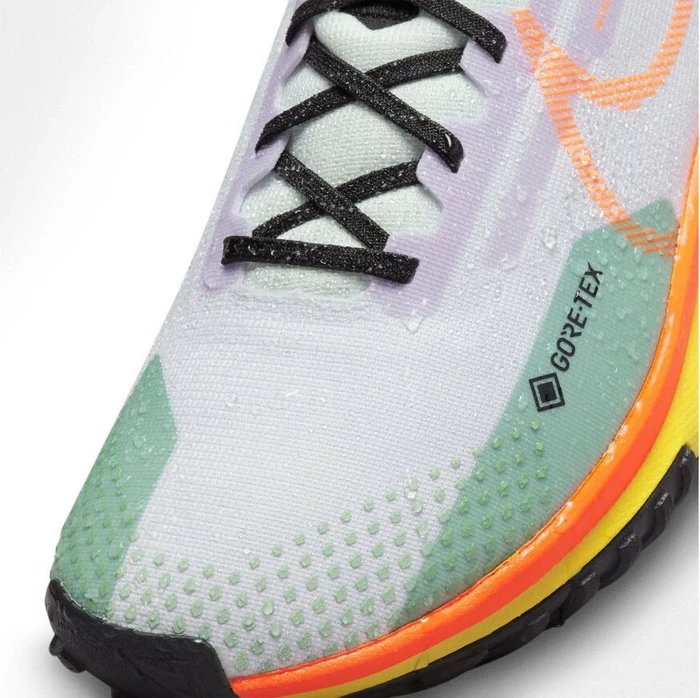 Nike React Pegasus Trail 4 Gore-Tex barely grape/barely green/yellow strike/total orange (Herren)